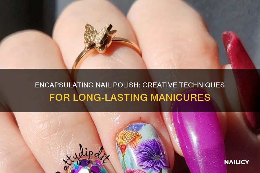 can you encapsulate nail polish