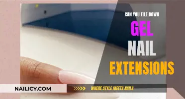 Filing Down Gel Nail Extensions: Is It Possible?