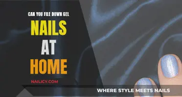 Gel Nails: Filing Down at Home, Possible?