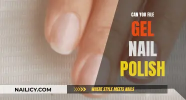 Gel Nail Polish: Can You File Them Down?