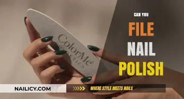 Can You File Nail Polish? Tips for Smooth, Flawless Manicures