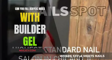 The Pros and Cons of Filling Acrylic Nails With Builder Gel
