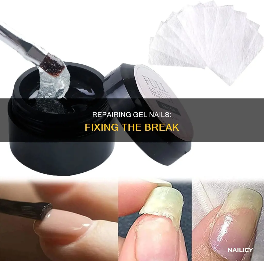 can you fix a broken gel nail