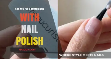 Quick Fix: Repairing Broken Nails with Nail Polish Tips