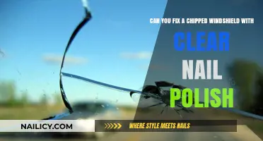 Chipped Windshield Fix: Does Clear Nail Polish Really Work?