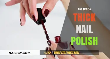 How to Fix Thick Nail Polish: Quick and Easy Solutions