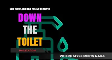 Toilet Hazards: Flushing Nail Polish Remover