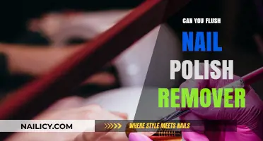 Toilet Hazards: Flushing Nail Polish Remover