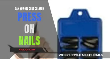 Gel Curing for Color Press-On Nails: Is It Possible?