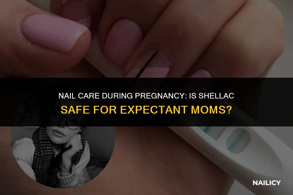 can you get your nails shellac when pregnant