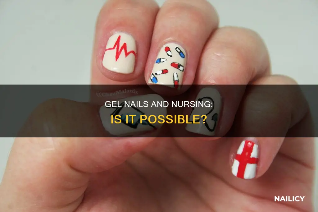 can you have gel nails as a nurse