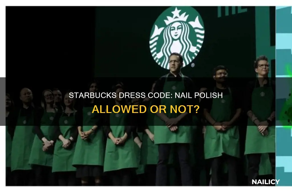 can you have nail polish at starbucks