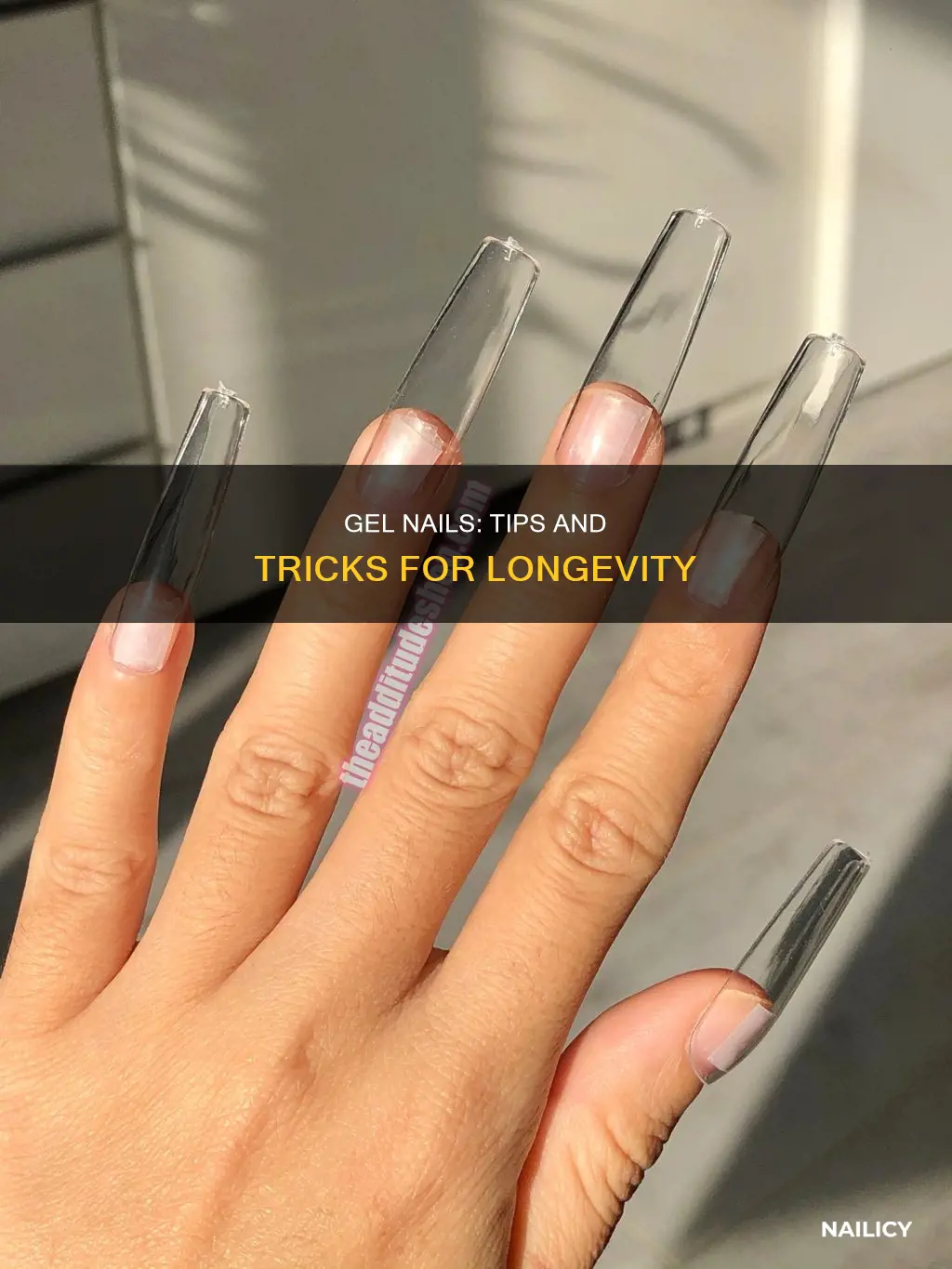 can you have tips with gel nails