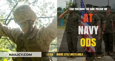 Navy OCS Grooming Standards: Toe Nail Polish Allowed or Not?