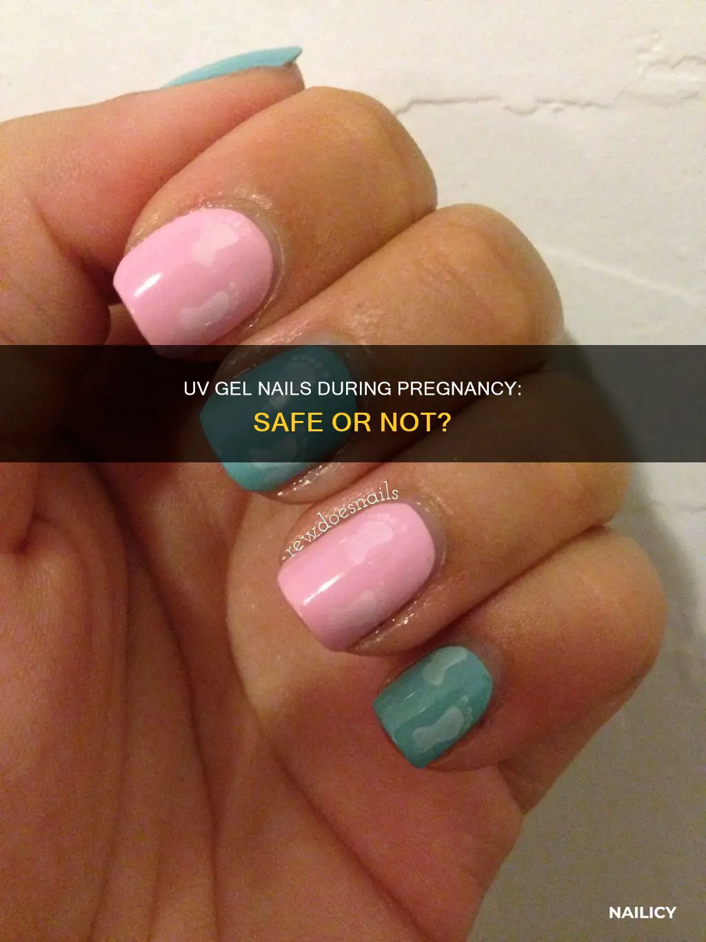 can you have uv gel nails while pregnant