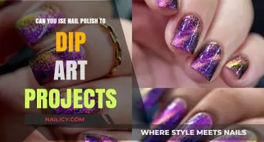 Creative Dipping: Using Nail Polish for Unique Art Projects