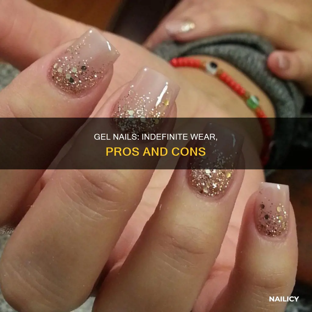 can you keep gel nails on indefinitely