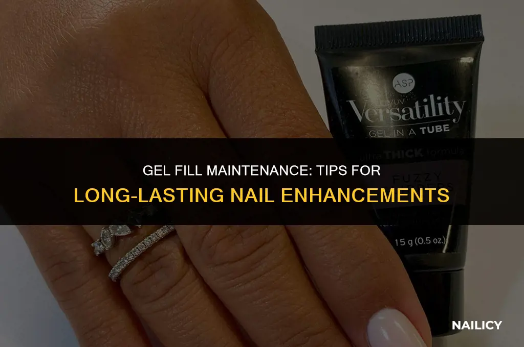can you keeping getting gel fill without replacing the nails
