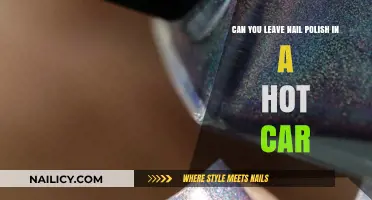 Leaving Nail Polish in a Hot Car: Risks and Safety Tips