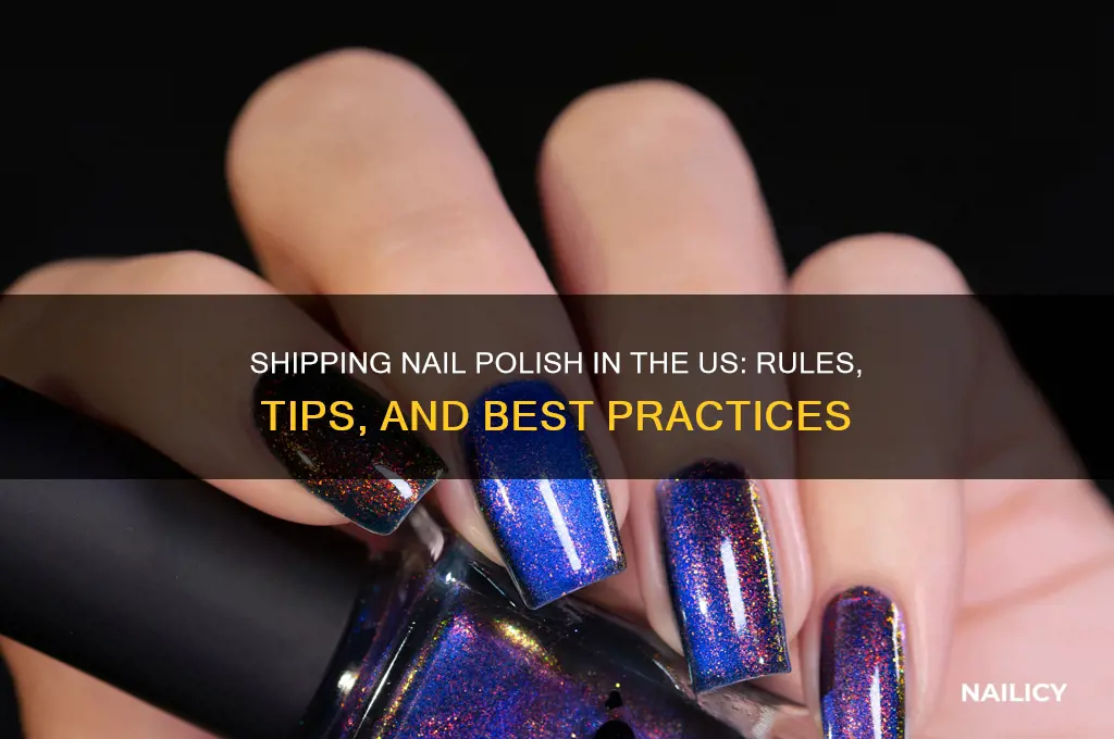 can you mail nail polish in the us