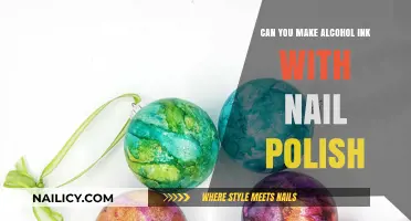 DIY Alcohol Ink: Crafting with Nail Polish Alternatives and Techniques