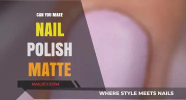 How to Transform Shiny Nail Polish into a Matte Finish