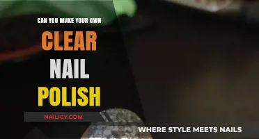 DIY Clear Nail Polish: Easy Homemade Recipe for Shiny Nails