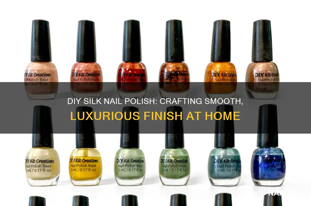 can you make your silk nail polish