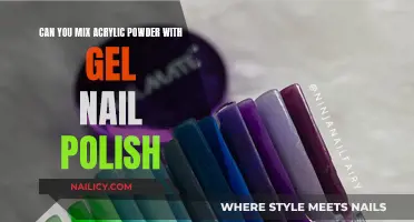 Acrylic Powder and Gel Nail Polish: A Creative Mix?