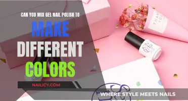 Gel Nail Art: Mixing Custom Colors