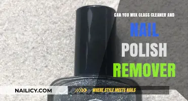 Combining Glass Cleaner and Nail Polish Remover: Safe or Not?