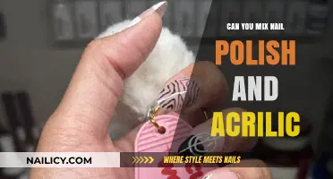 Mixing Nail Polish and Acrylic: Creative Combo or Beauty Blunder?