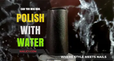 Mixing Nail Polish and Water: A Safe DIY Hack or Disaster?