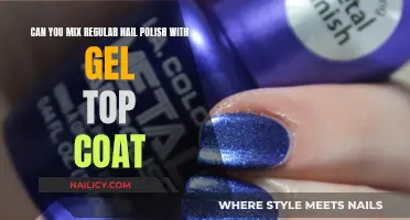 Gel Top Coats: Mixing with Regular Nail Polish, Good or Bad?