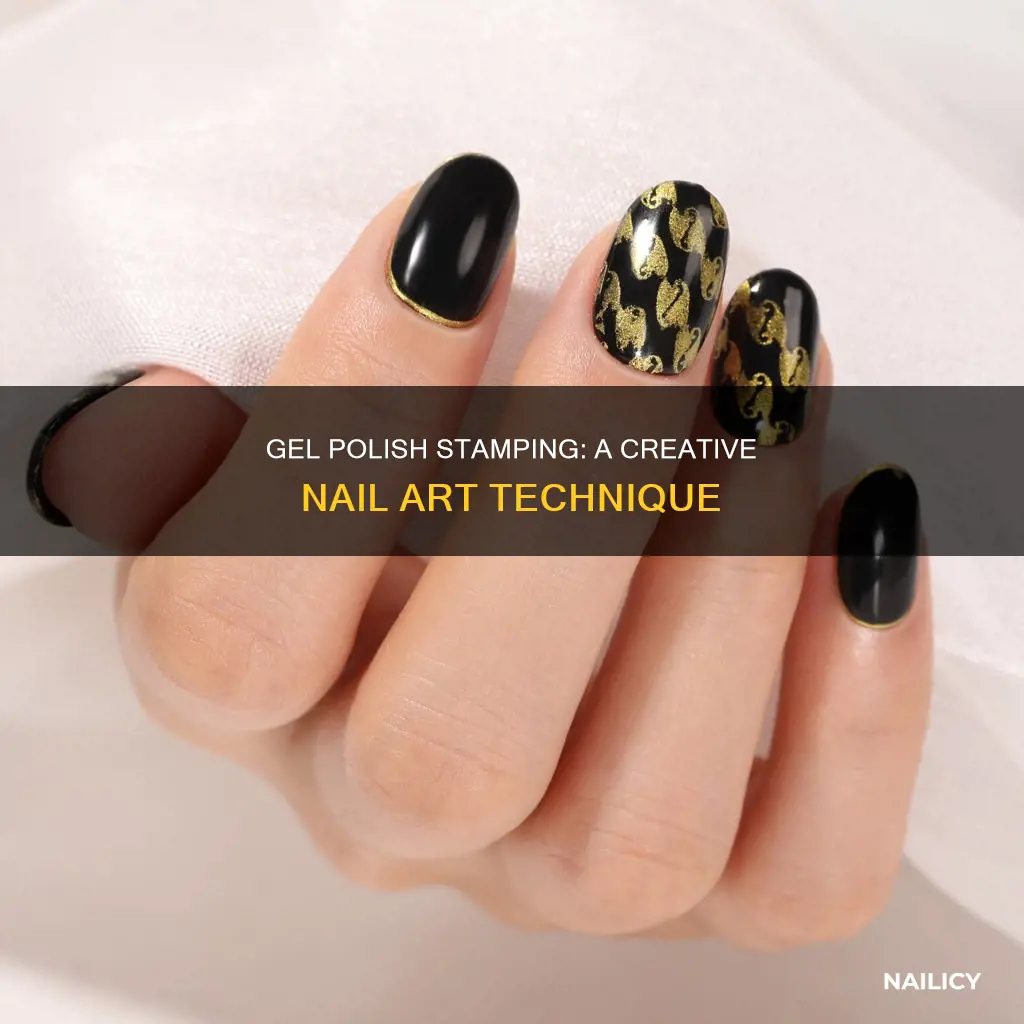can you nail stamp with gel polish