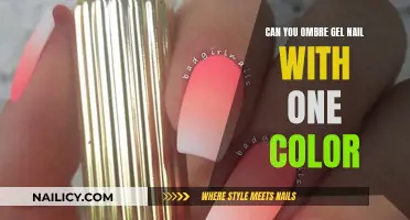 Ombre Gel Nails: One-Color Wonders?