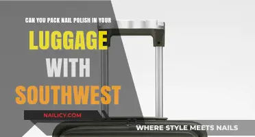 Packing Nail Polish in Southwest Luggage: Rules and Tips