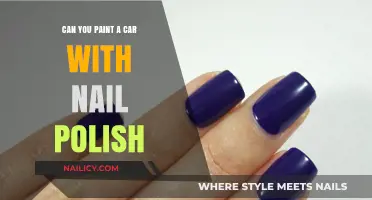 Painting a Car with Nail Polish: Creative Idea or DIY Disaster?