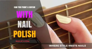 Painting Guitars with Nail Polish: Creative DIY or Costly Mistake?