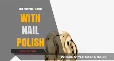Painting Rings with Nail Polish: Creative Tips and Tricks Revealed