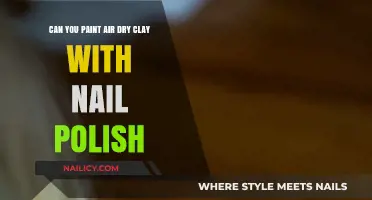 Painting Air Dry Clay with Nail Polish: Creative Tips and Tricks
