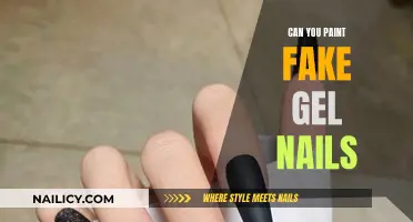 Painting Fake Gel Nails: Is It Possible?