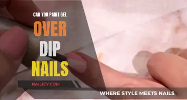 Gel Painting on Dip Nails: A Smart Art Option?