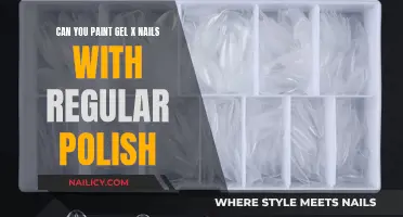 Gel X Nails: Paint with Regular Polish?