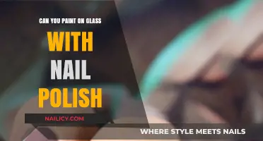 Creative Glass Art: Painting with Nail Polish Techniques and Tips