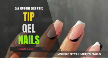 Transforming White Tip Gel Nails with Paint: Is It Possible?