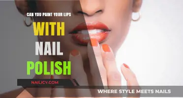 Is It Safe to Use Nail Polish as Lipstick? Risks Explained