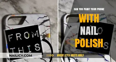Can You Paint Your Phone with Nail Polish? A Creative DIY Guide