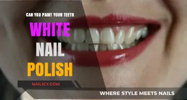 Is Painting Teeth with White Nail Polish Safe or Harmful?