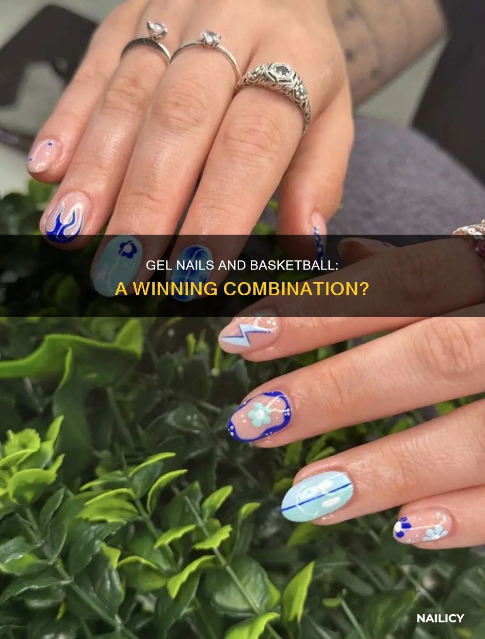 can you play baketball with gel nails
